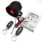 Riloer Auto Alarmanlagen, Universal Alarmanlage Mit 2 Fernbedienung, Cw-8110 Auto-Sicherheitshupe 120Db Einbruch-Sicherheitsalarmanlage, 12V 20W 6-Ton-Alarmgerät Einbruchmeldeanlage Kit