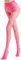 WOOKIT Medias de Rejilla Sexy para Mujer con Pedrería, Estiramiento de Cintura Alta Medias de Malla Pantimedias Brillantes por Club Nocturno Fiesta Disco Bar-Rosa Roja-1 Par