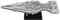 University Games Star Wars The Mandalorian Imperial Light Cruiser Modellbausatz Grau