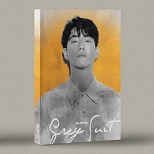 EXO SUHO GREY SUIT 2nd Mini Album ( PHOTOBOOK ) ( GREY Ver. ) ( Incl. CD+Photo Book+Book Mark+2 Post Card+Photo Card+EXO STORE GIFT CARD )