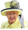 Queen Auto-Fensteraufkleber Aufkleber Queen Elizabeth Autoaufkleber – Königin von England Dekoration Aufkleber Auto Wasserdicht Auto Personalisiert