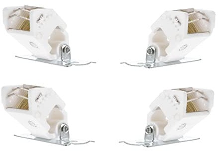 VICASKY 4sets Bamboo Window Blind Lock Plastic Curtain Lock for Bamboo Blinds and Curtain Supplies for Cord Usage