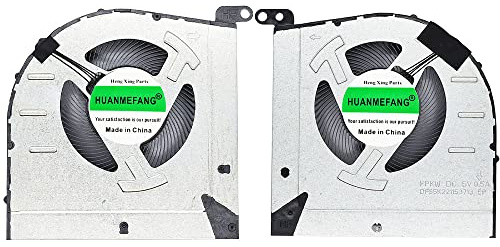 HUANMEFANG New CPU and GPU Cooling Fan for Lenovo IdeaPad Gaming 3 15-IAH7 3-15ARH7 5V 0.5A DFS5K223052833/DFS5K221153713 Fan