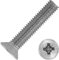 Techtanium® Senkkopfschrauben M2,5 x 16 mm mit Kreuzschlitz (Z) aus Edelstahl A2 (20 Stück) | Senkschrauben | DIN 965