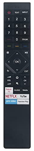 ERF3B72H VINABTY Ersatz Infrarot Fernbedienung für Hisense 50AE7400FTUK,50U7QFTUK TVs 55U7QFTUK,65U7QFTUK(Keine Sprachfunktion)