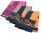 Renato Balestra Mikrofaser Strandtuch, 3er Pack Mehrfarbig (Orange+Fango-Schwarz+Erdbeere)