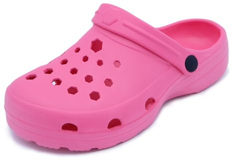 Sprint Sport Unisex Clogs für Strand, Garten, Arbeit, Zuhause mit Riemen | Der Fersenriemen kann bei Bedarf zusätzlichen Halt geben – für den Wechsel zwischen lockerem Schlupf und sicherem Sitz.
