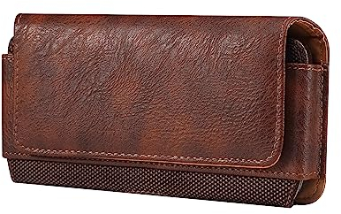 ANPNELEC Pochette Ceinture pour Téléphone Portable avec Clip de Ceinture Etui de Ceinture Homme Support Universel pour iPhone SE / 8 12 Mini Nokia 105 - Noir