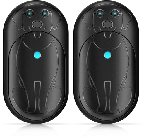 Lepwings Chauffe Main Rechargeable, 2 Pack Chaufferette Main Électrique Reutilisable avec 3 Modes, 20 Heures de Chauffage Continu, Batterie 6000 mAh, Cadeaux d'hiver pour Hommes et Femmes - Noir
