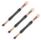 Healeved 3stücke Dual-use Makeup Pinsel Für Augenbrauen Und Wimpern Tragbar Mit Kopfstück Professionelle Schminkwerkzeuge Für Frauen Für Präzise Anwendung Und Bequemes Styling