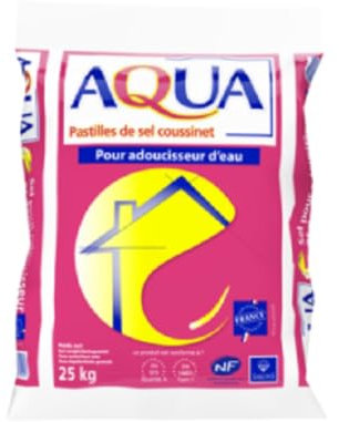 Aqua Pastille de Sel Pur 10 kg et 25kg - Livraison Gratuite France (25, Kilogrammes)