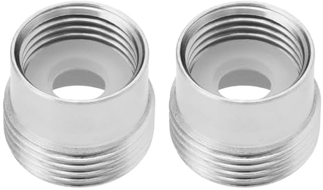 SG Store 2 adattatori per rubinetto con filettatura interna G1/2 a filettatura esterna G3/4, adattatore per purificatore d'acqua in rame, adatto per lavatrice, lavastoviglie, bagno, lavello da cucina