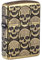 Zippo Cackling Cranium Design Armor Antique Brass Pocket Lighter