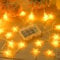 Dalugo Lichterkette Außen Batterie, 6M 40 LED Outdoor Lichterketten mit Timer, IP65 Wasserdicht Warmweiß Schneeflocke Lichterkette Batterie Aussen für Weihnachtsdeko, Schlafzimmer,Balkon, Hochzeit