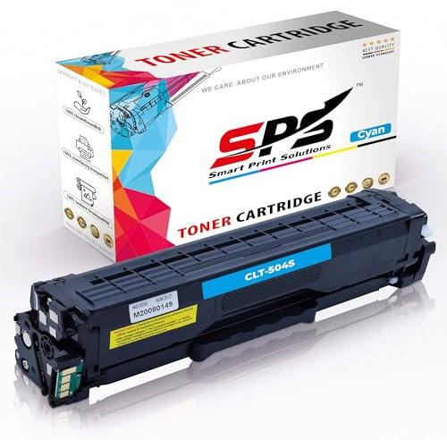 SPS Drucker Toner Kompatibel für Samsung CLP 415 NW - CLT-C504S | Cyan | 1.800 Seiten