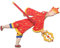 Alipis 5 Sätze Journey to The West Schattenpuppenspiel Märchenhafte Schattenpuppe Chinesische Griffpuppen Kleine Puppen Schattenpuppenmaterial Handpuppen Sprechende Geschichtenpuppe Holz