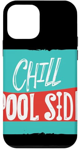 Coque pour iPhone 12 mini Discours Nice Chill au bord de la piscine