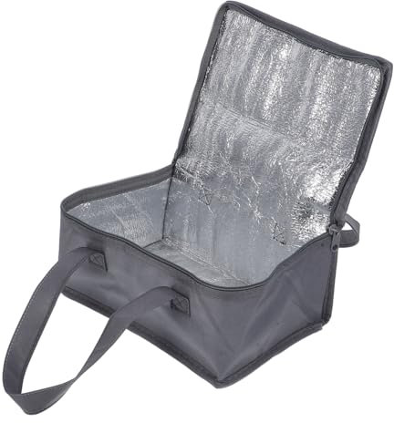 iplusmile Isolierte Lunchtasche Große Lunch Box Aus Aluminiumfolie Leicht Tragbar Für Büro Schule Picknick Reise Damen Herren Reusable Thermotasche