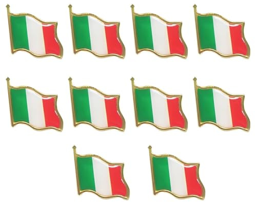 PRAOFRT 10 Stück Ansteck pin Italien pin schüTzenfest Pins & anstecker Anstecker Pins Anstecker Italien Pin Anstecker Pin Italien Anstecker Pin Anstecker