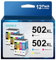 KEENKLE 502XL Kompatible Tintenpatronen für Epson 502 XL Multipack für Expression Home XP-5100 XP-5105 Workforce WF-2860 WF-2865 WF-2860DWF WF-2880 (3 Schwarz, 3 Cyan, 3 Magenta, 3 Gelb, 12er-Pack)