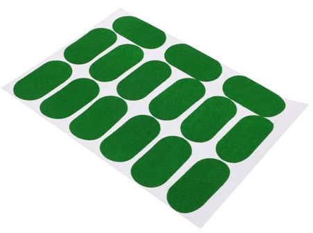Milisten Reparaturflicken Für Billardtische Ellipse 50x23mm Filz Aufkleber Zur Pflege Und Reparatur Von Billardzubehör Für Zuhause Und Club