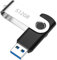 USB-Speicherstick 512GB horidence 360°Rotating Metall Clip USB Stick Datenspeicher USB-Flash-Laufwerk USB-3.0-Hohe-Geschwindigkeit Memory Sticks Tragbar Flash Drive für Tablets, Laptops, Computer