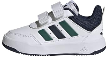 adidas Unisex Baby Tensaur Sport 3.0 Infants Shoes, FTWR White/Collegiate Green/Collegiate Navy, 27 EU