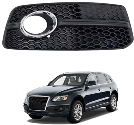 Rejilla Faro antiniebla para Audi Q5 2009-2012, embellecedor Parachoques Delantero,Right