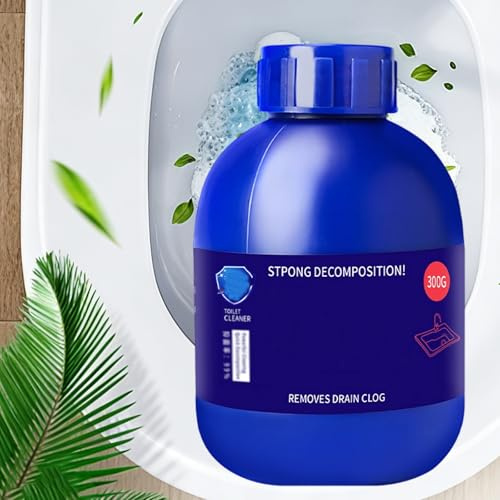 Drain Unblocker,Starkes Rohrbaggermittel,Rohrreiniger Extrem Stark, Leistungsstarker Waschbecken- Und Abflussreiniger, Professioneller Entblocker for Den Außenbereich, Küche (1)