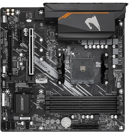Carte mère Fit for GIGABYTE B550M AORUS Elite Micro-ATX AMD B550 Socket AM4
