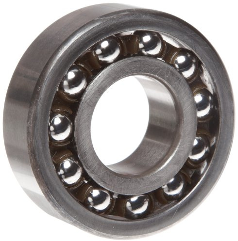 SKF 1307 ETN9 Double Row Self-Aligning Bearing, ABEC 1 Precision, Open, Plastic Cage, Normal Clearance, Metric, 35mm Bore, 80mm OD, 21mm Width