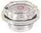 sourcing map Mirilla de Aceite de Plástico Transparente con G3/4 Rosca Macho de 25,7mm, Accesorios para Compresores de Aire