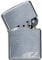3Dglas Original Zippo mit Initialen Gravur | Chrom gebürstet