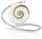 PLANETYS - 925 Sterling Silber Ring Auge des Heilige Lucie - Santa Lucia - Oeil de Sainte Lucie - Shiva Eye