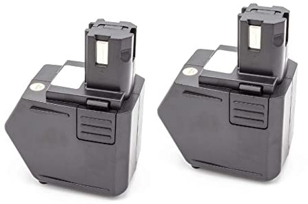 vhbw 2X Akku kompatibel mit Hilti SB12, SF120-A Elektrowerkzeug (1500 mAh, NiMH, 12 V)