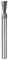 Yonico 14810q 7 X 9/32-Inch Dovetail Router Bit 1/4-Inch Shank