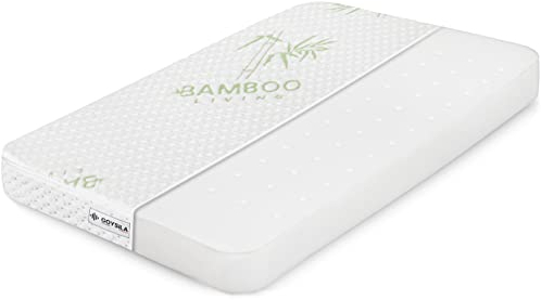 GOYSILA Next to Me Matratze Chicco Oeko-tex Babymatratze 83x50x7cm Anti-Erstickung Weich Baby Kinderbettmatratze Atmungsaktiv Kompatibel Kinderkraft Next2Me Wiege Co-Sleeping Säugling Babybett Magic