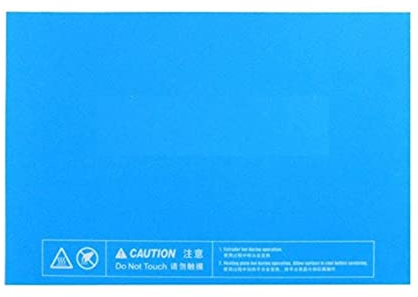 232x154mm For Flashforge Creator Pro/For Dreamer/For Dreamer NX 3D Printer Blue Heated Bed Tape Print Sticker Build Plate Tape (Size : 5pcs) (Size : 5pcs)