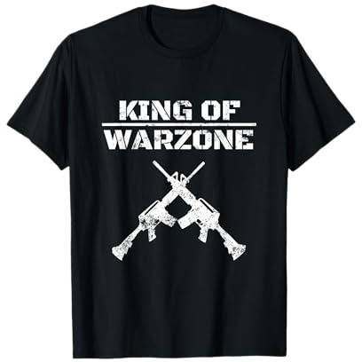 Jeu de joueur King of Warzone T-Shirt