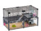 Hamsterheim, Mäusekäfig MULTIPLA Hamster, aus Metallgitter und recyceltem Kunststoff, mit Zubehör, Modularer