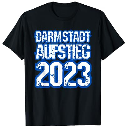 Darmstadt 1. Liga Aufstieg 2023 Fußball Lilien Fan 98 Hessen T-Shirt