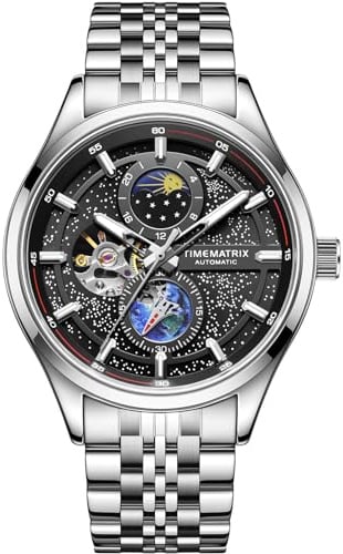 TIMEMATRIX Time Matrix Men's Space-TIME Series Automatic Watch