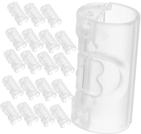 LIFKOME 20 Pièces Clip pour Drap De Lit Coupe-Vent Fixateurs De Couette Clips De Fixation De Couette Clip D'Étanchéité Pinces D'Étanchéité pour Alimentaire Fixateur De Housse De