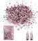 Bieiyhe 50g Glitzer Pailletten Rosa Kosmetik Make Up Glitzer zum Basteln Streuglitzer Gesicht Glitter Pulver Farben Glitter Chunky Glitzer Set Pailletten für Körper Glitter Nagelkunst für Musik