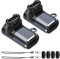 Seminer Watch-Ladeadapter (2 Pack), Lightning Buchse zu Stecker Adapter Ladeanschluss mit Staub Stecker Kompatibel mit Garmin Fenix 7/7S/7X/6/6X/6S und mehr