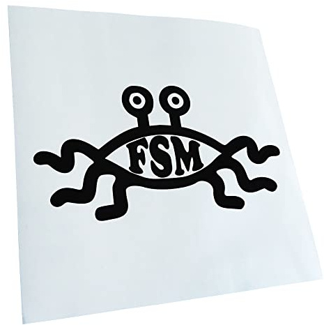 Kiwistar - Autoaufkleber - Schwarz - 20x10cm FSM - Heckscheibe Auto Aufkleber wetterfest für Kfz LKW Mofa Truck - Sticker außen selbstklebend Tuning Zubehör für Fenster Fahrzeug Scheibe