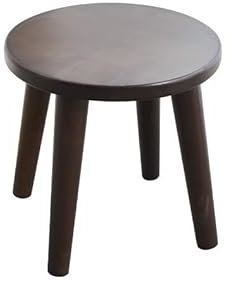 TAOXUNHAO Fußstütze Tritthocker Massivholz Kleiner Hocker Haushaltsschuhhocker Wohnzimmer Kleiner Hocker Einfacher Moderner Niedriger Hocker Stuhl Umkleide-Fußhocker(C)