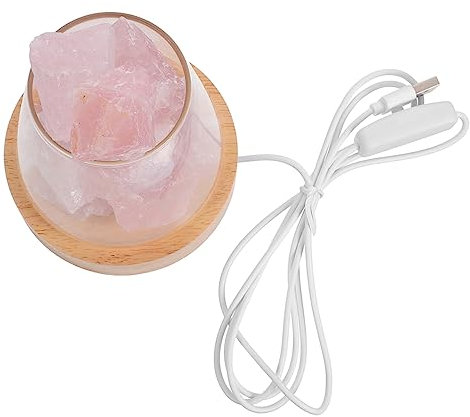 Cabilock Aromatherapie Licht Dekorative Kristall Duftlampe Für Zuhause Warmes Licht Zur Entspannung Ohne Ätherische Öle Stilvolles Raumdesign Für Schlafzimmer Und Wohnzimmer