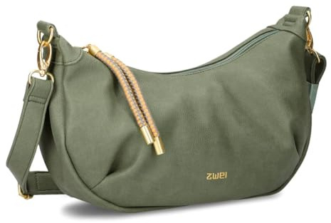 Zwei LOLA LO70 Hobo-Bag Moon-Bag mit Schlüsselanhänger Innenfächern