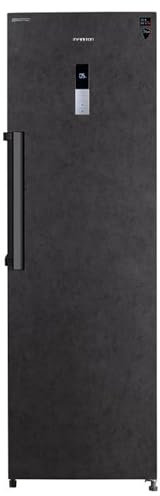 INFINITON Frigorifico Una Puerta CL-A185N, 375 Litros, 185 cm de Altura, No Frost, Fast Cooling, Iluminación LED, E, Negro